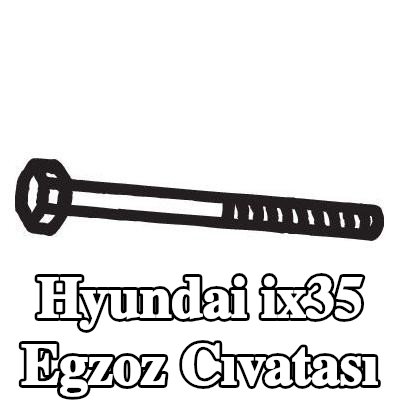 BOSAL Egzoz cıvatası — 2009 Hyundai ix35