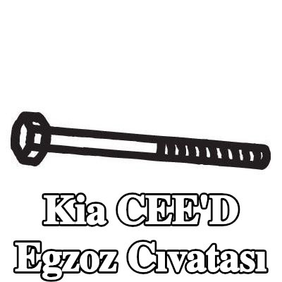 BOSAL Egzoz cıvatası — Kia Cee'd