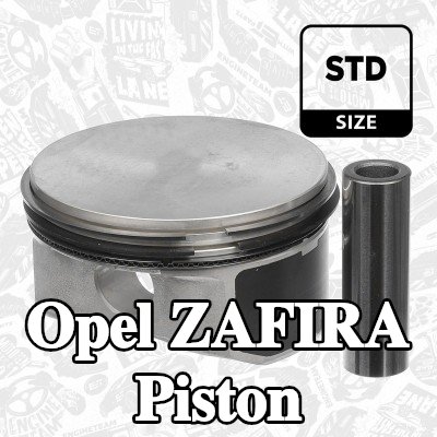 ET ENGINETEAM Piston segmanlı piston — 2002 Opel Zafira