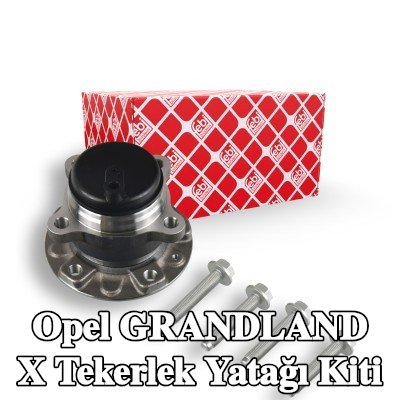 FEBI BILSTEIN Tekerlek yatağı kiti Tekerlek göbeğine entegre tekerlek yatağı, ABS sensör halkalı, entegre manyetik sensör halkalı, sabitleme/montaj malzemesi ile — Opel Grandland X