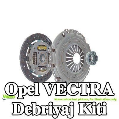 VALEO Debriyaj kiti KIT3P, debriyaj ayırma yatağı ile — 1990 Opel Vectra
