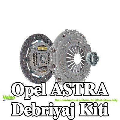 VALEO Debriyaj kiti KIT3P, debriyaj ayırma yatağı ile — 1997 Opel Astra