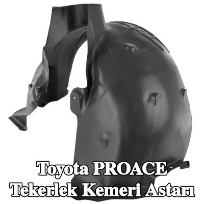 DIEDERICHS Tekerlek kemeri kaplaması Sol Ön — 2017 Toyota Proace