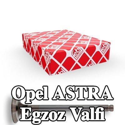 FEBI BILSTEIN Egzoz valfi — 1992 Opel Astra