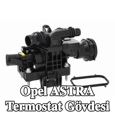 VEMO Conta/sızdırmazlık elemanı ile termostat muhafazası — Opel Astra