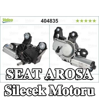 VALEO Silecek motoru Arka, ORIGINAL PART, 12V — SEAT Arosa