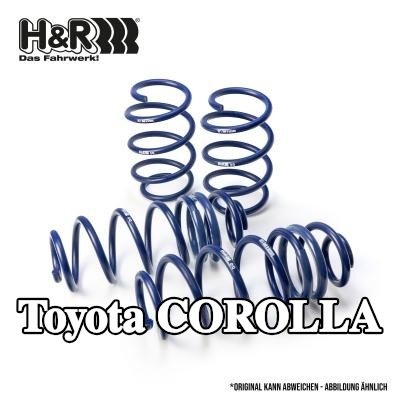 H&R مجموعة التعليق، نوابض لولبية — Toyota Corolla