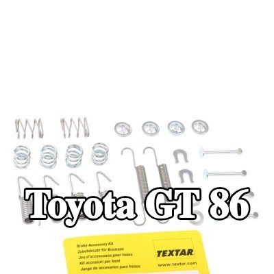 TEXTAR طقم تركيب أحذية الفرامل — Toyota Gt 86