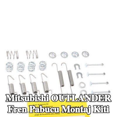 TEXTAR Fren pabucu montaj kiti — Mitsubishi Outlander