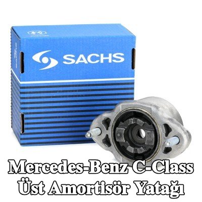SACHS Üst amortisör yatağı Arka Aks Sol, Arka Aks Sağ, Rulman gerekli değildir — Mercedes-Benz C-Class