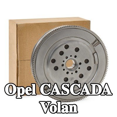 RIDEX REMAN Volan 135, Sürtünme kontrol plakası olmayan çift kütleli volan, pilot yatak olmadan — Opel Cascada