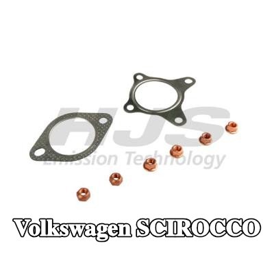 HJS مجموعة تركيب المحول الحفاز — Volkswagen Scirocco