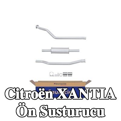 HELLA Ön susturucu Ön, montaj parçaları ile — Citroën Xantia
