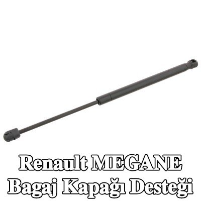 FEBI BILSTEIN Bagaj kapağı amortisörü (Her iki taraf), 419mm — 2002 Renault Megane