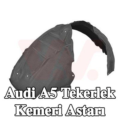 VAN WEZEL Tekerlek kemeri kaplaması Sağ Ön, Pamuk — Audi A5