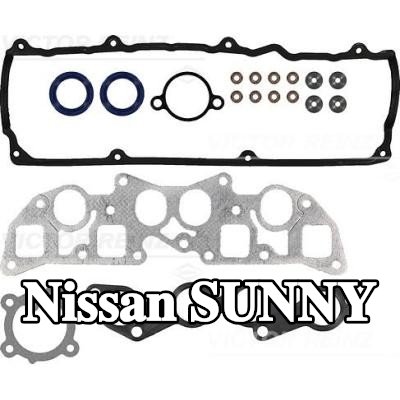 REINZ مجموعة حشيات, رأس الأسطوانة مع أختام صمامات, بدون حشية رأس الأسطوانة — Nissan Sunny