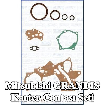 AJUSA Krank mili contalı karter conta seti — Mitsubishi Grandis