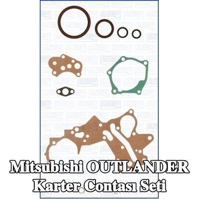 AJUSA Krank mili contalı karter conta seti — 2002 Mitsubishi Outlander
