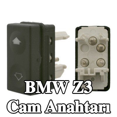 FEBI BILSTEIN Orta konsol cam anahtarı, Sürücü tarafı, Yolcu Tarafı — BMW Z3