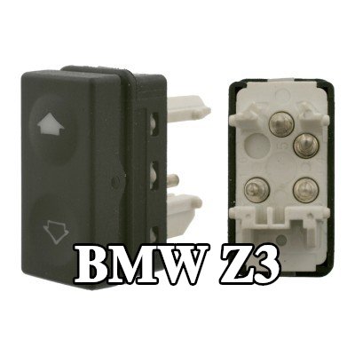 FEBI BILSTEIN مفتاح نافذة الكونسول المركزي, جانب السائق, جانب الراكب — BMW Z3