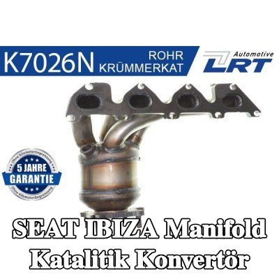 LRT Manifold Katalitik Konvertör — 2000 SEAT Ibiza