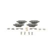 BOSCH Fren balatası seti 13, 8mm, cıvata/vida ile, aksesuarlarla, yaylı — Opel Tigra (6)
