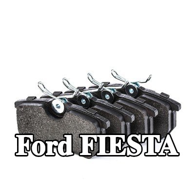 BOSCH مجموعة وسادات الفرامل 13, 6mm, مع لوحة مانعة للصرير, مع مسامير/براغي, مع دليل التركيب — 2012 Ford Fiesta