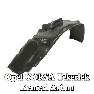 BLIC Tekerlek kemeri kaplaması Sol Ön, Sağ ön, PE (Polietilen) — 1997 Opel Corsa