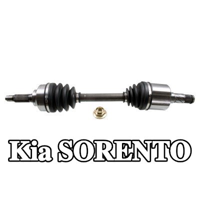 FEBI BILSTEIN عمود الدفع المحور الأمامي الأيسر, مع صمولة, مع صمولة المحور — 2002 Kia Sorento