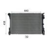 MAHLE Motor radyatörü — Mercedes-Benz Slc (12)