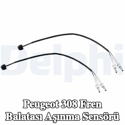 DELPHI Ön aks fren balatası aşınma sensörü — Peugeot 308