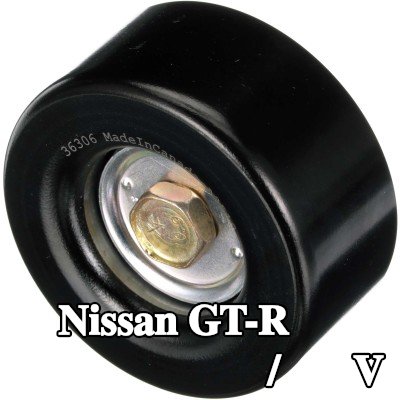 GATES بكرة الانحراف/التوجيه, حزام V-ribbed DriveAlign, Outer Diameter: 75mm — Nissan Gt-r