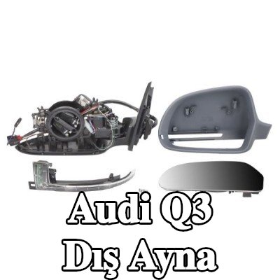BLIC Sol yan ayna, Elektrikli — 2012 Audi Q3