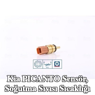 NISSENS Sensör, soğutma suyu sıcaklığı 0 — 2004 Kia Picanto