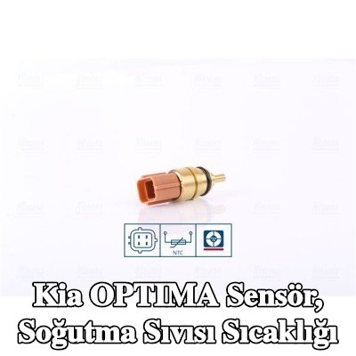 NISSENS Sensör, soğutma suyu sıcaklığı 0 — 2011 Kia Optima