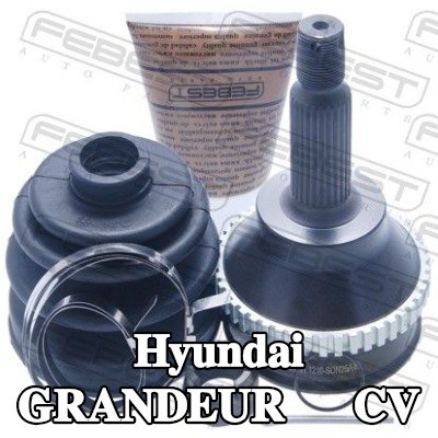 FEBEST وصلة المحور الأمامي, جانب العجلة, مع حلقة مستشعر ABS — 1997 Hyundai Grandeur