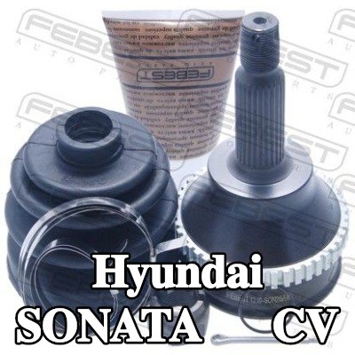 FEBEST وصلة المحور الأمامي, جانب العجلة, مع حلقة مستشعر ABS — 2000 Hyundai Sonata