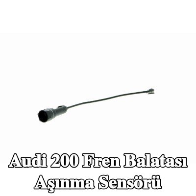 VEMO Fren balatası aşınma sensörü Orijinal Kalite, Ön Aks, 225mm — Audi 200