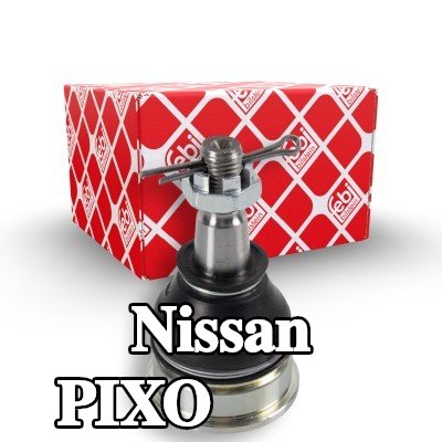FEBI BILSTEIN وصلة كروية 16mm, مع صمولة تاجية ودبوس مقسم — Nissan Pixo