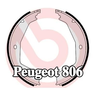 BREMBO أحذية فرامل اليد — 2000 Peugeot 806
