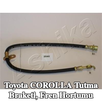 ASHIKA Tutma Braketi, fren hortumu Ön Aks Sol — Toyota Corolla