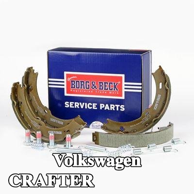 BORG & BECK مجموعة أحذية الفرامل — Volkswagen Crafter