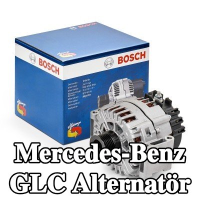 BOSCH Alternatör 200A — 2015 Mercedes-Benz Glc