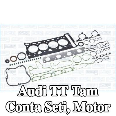 AJUSA Tam Conta Seti, silindir kapağı contalı motor, egzoz borusu contası dahil değil — 2006 Audi Tt