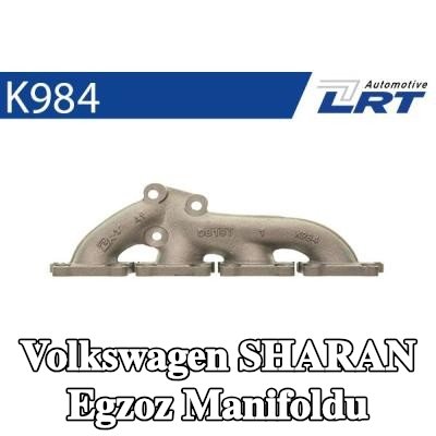 LRT Montaj parçaları ile egzoz manifoldu — Volkswagen Sharan