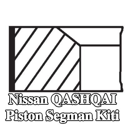 MAHLE Piston Segman Kiti — Nissan Qashqai
