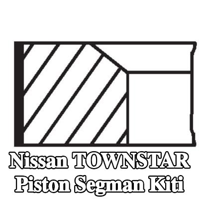 MAHLE Piston Segman Kiti — Nissan Townstar