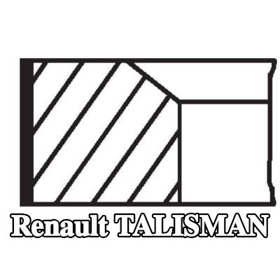 MAHLE مجموعة حلقات المكبس — Renault Talisman