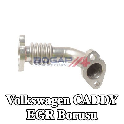 BOGAP EGR borusu — Volkswagen Caddy