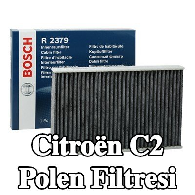 BOSCH Polen filtresi Aktif Karbon Filtresi — Citroën C2